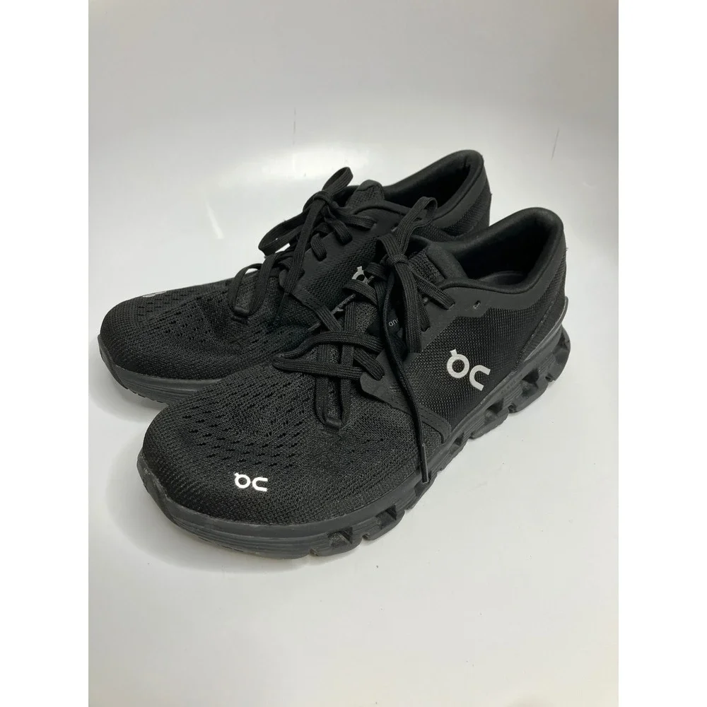 On Cloud X Running Shoes Women 9.5 Black Excellent Lightweight Training Sneakers